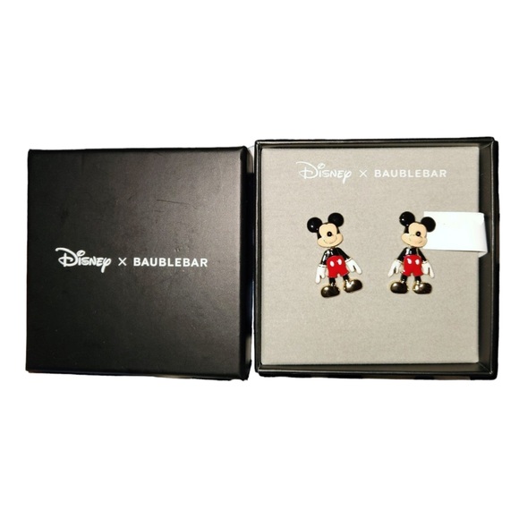 Disney x Baublebar Mickey Mouse Dangle Earrings - Picture 2 of 2
